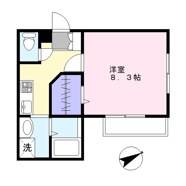 パルはつたかの間取り画像