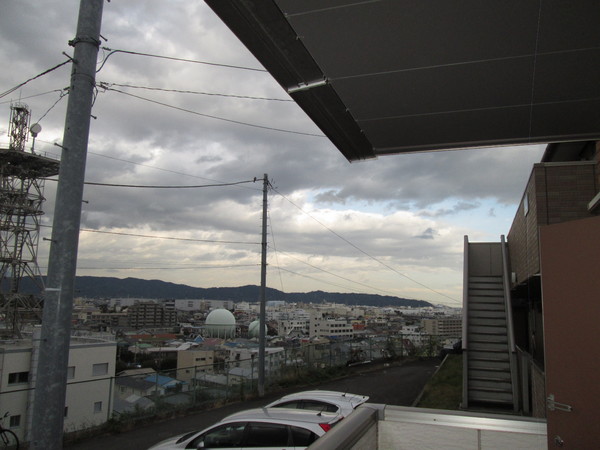 つばさハイツの現地からの眺望画像