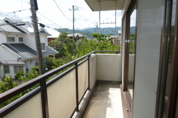 小田原市南町３丁目のマンションのバルコニー画像