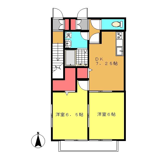 フェアホルムＡ棟の間取り画像