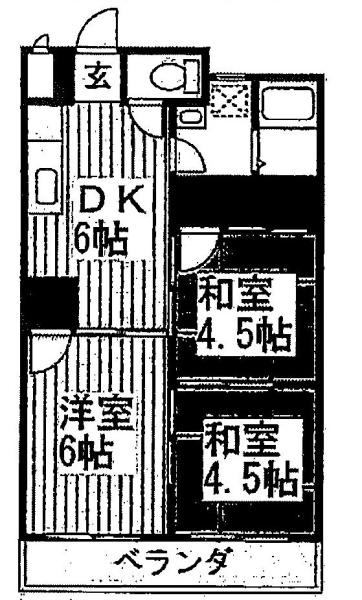 コーポ安藤の間取り画像