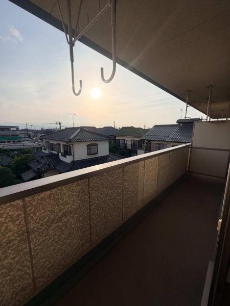 上尾アクアヒルズのバルコニー画像