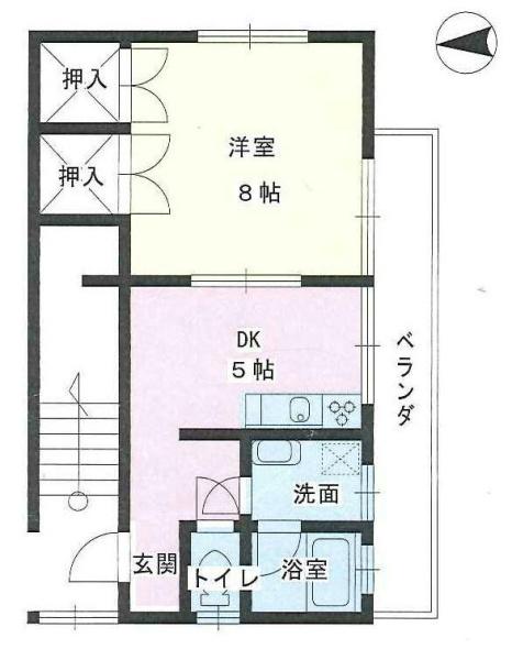 EXA北上尾の間取り画像