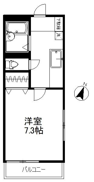 リモージュ指扇A棟の間取り画像