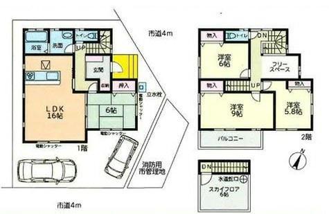 中村邸の間取り画像