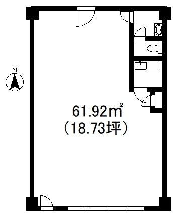 エリア赤熊の間取り画像