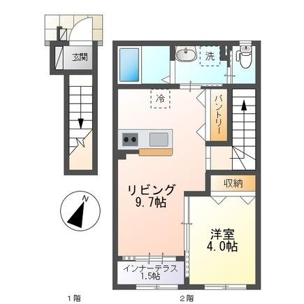 ilevillage(イルビラージュ)の間取り画像