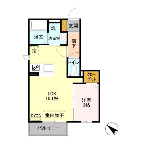 エアロドリームの間取り画像