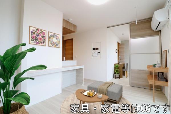 ディール上尾のリビング画像