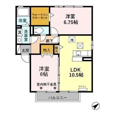 パティオ　ロサの間取り画像