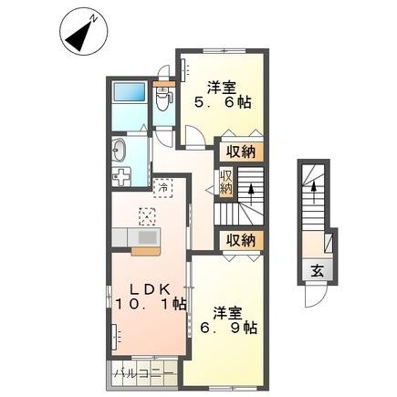 ポップ・メゾンの間取り画像