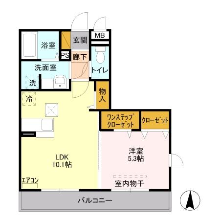 ジュネスタウウンの間取り画像