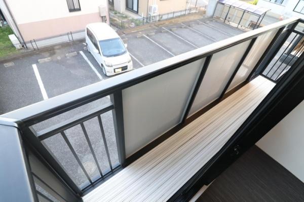 ビーライン大谷本郷のバルコニー画像