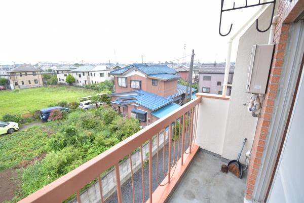 富士見ハイツのバルコニー画像