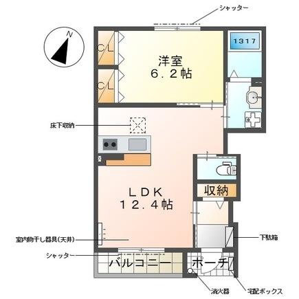 エスト藤の間取り画像