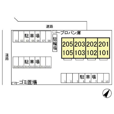 ティエルノの現地案内図画像