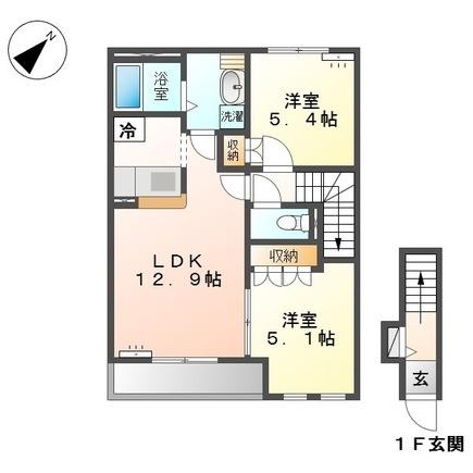 ギャレットコートの間取り画像