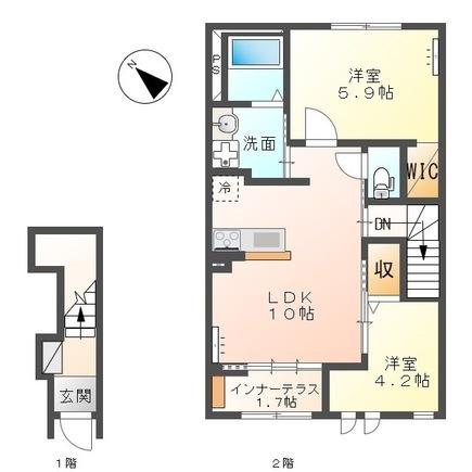 ウィステリア・リブルの間取り画像