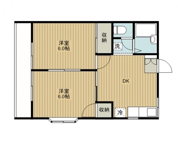 第2フォーブル富士見の間取り画像