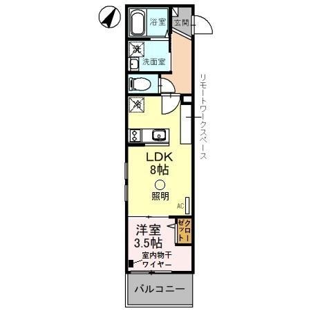 グレイスグリーンヒルズの間取り画像