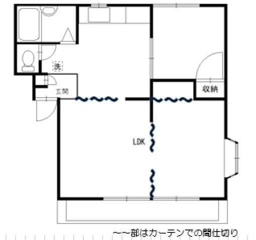 ベルシオン緑丘の間取り画像