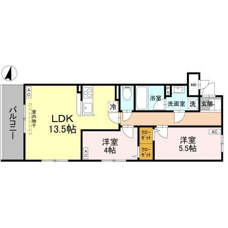 GraceAtagoの間取り画像