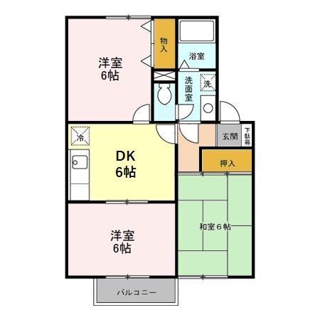 エントピアマルオカの間取り画像