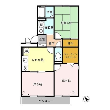 パルテールの間取り画像