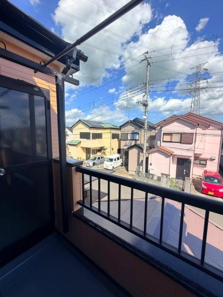 鴻巣市寺谷貸家のバルコニー画像