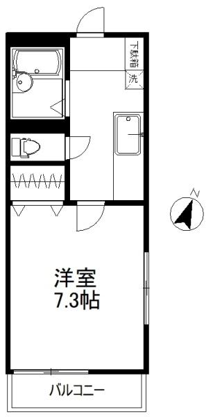 リモージュ指扇Ａ棟の間取り画像