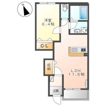 グリシーヌの間取り画像