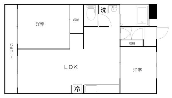 ベルシャンブル上尾の間取り画像