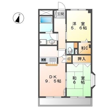 フォンテアベニューの間取り画像