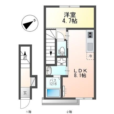 コンフォール・エメの間取り画像