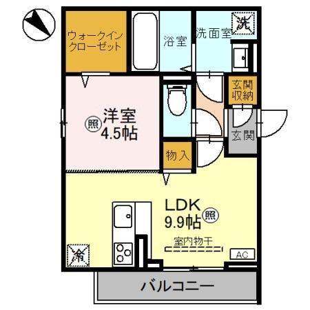 ノーブルヴィラ上尾の間取り画像