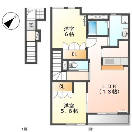 アムール・ヴィラの間取り画像