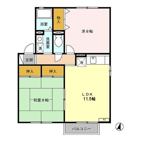 パークレジデンスの間取り画像