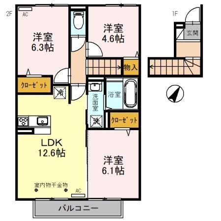 アウレストの間取り画像
