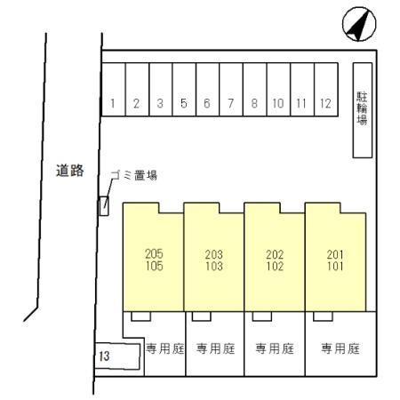 アウレストの現地案内図画像
