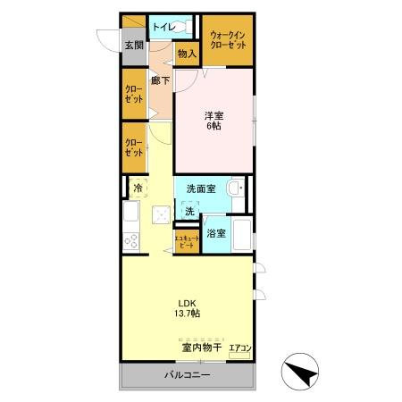 グランディオーソの間取り画像