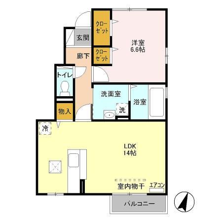 第７グリーンハイツＣの間取り画像