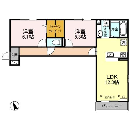 ダイヤソンの間取り画像