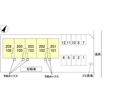ベルヴィルの現地案内図画像