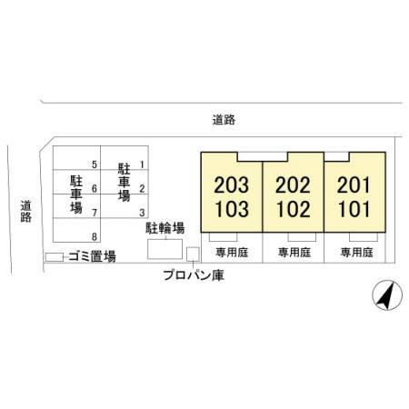 フェリオの現地案内図画像