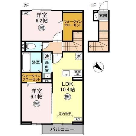 CLASSEUM桶川泉Ⅰの間取り画像