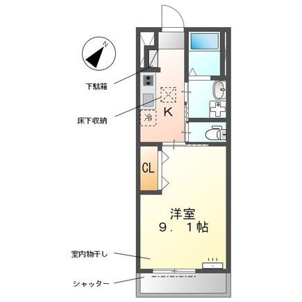 ドゥ・フローラの間取り画像