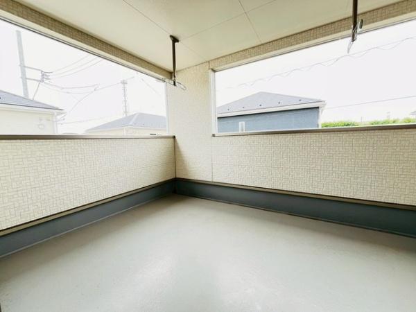 クレイドルガーデン上尾市大谷本郷第８　５号棟１のバルコニー画像