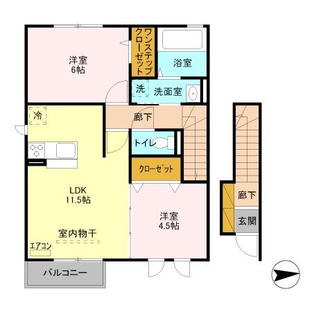 ガーディアン上野の間取り画像