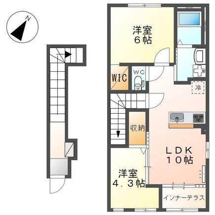 ラグラースの間取り画像