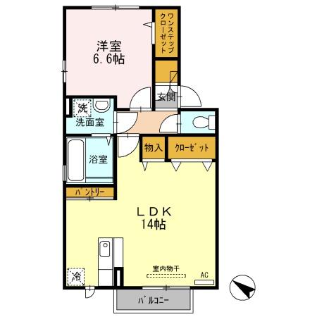 ヴューテラスＡの間取り画像